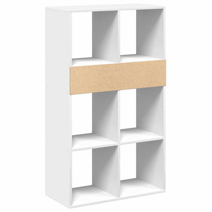 vidaXL Book Cabinet White 66x31x112 cm Engineered Wood