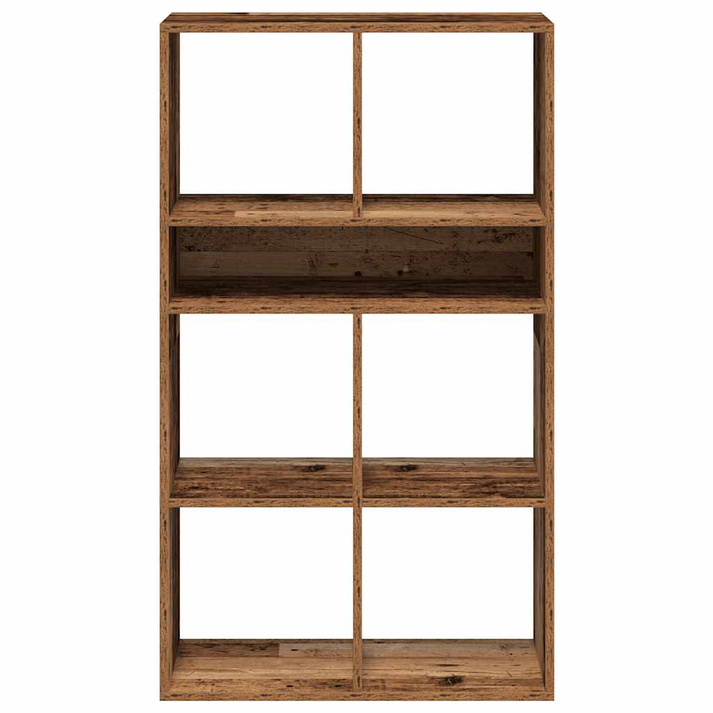 vidaXL Book Cabinet Old Wood 66x31x112 cm Engineered Wood