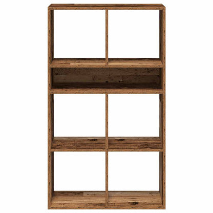 vidaXL Book Cabinet Old Wood 66x31x112 cm Engineered Wood