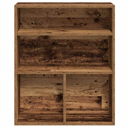 vidaXL Book Cabinet Old Wood 60x30x71,5 cm Engineered Wood