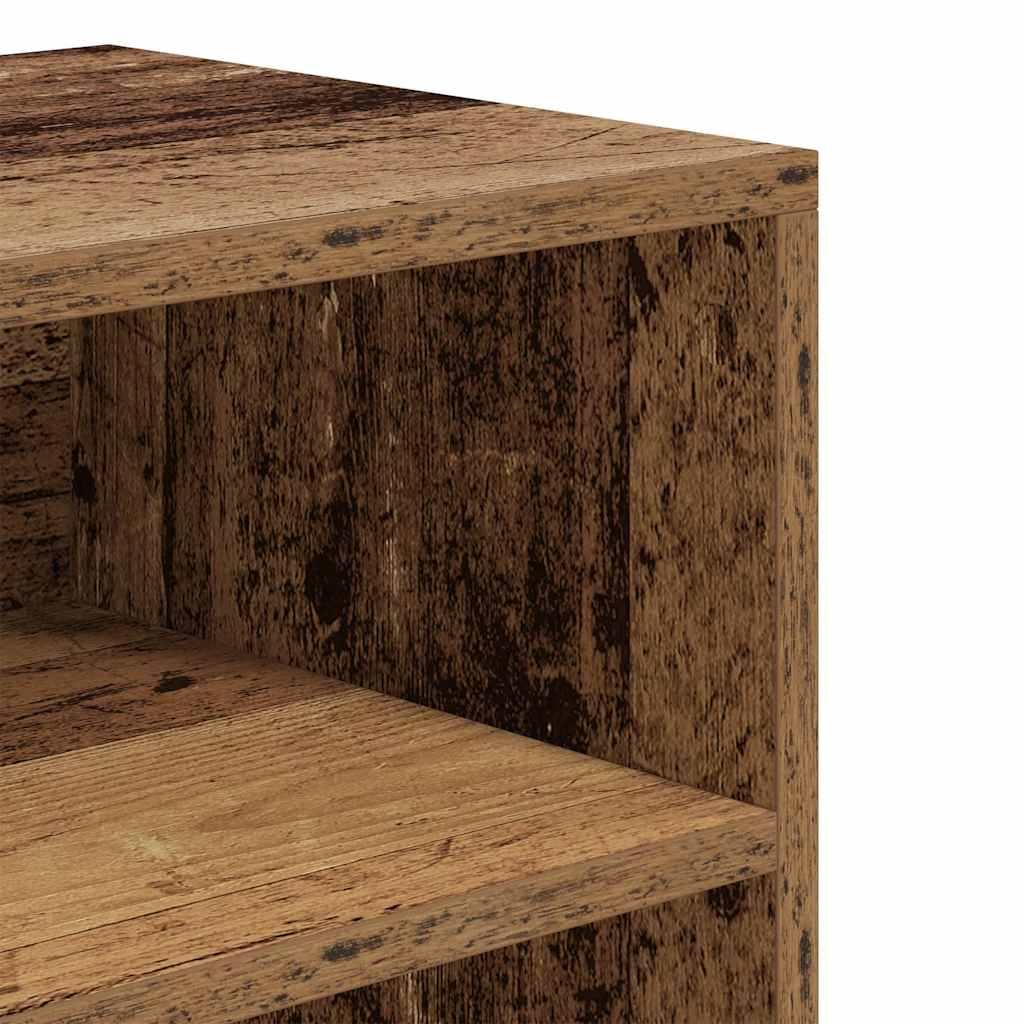vidaXL Book Cabinet Old Wood 60x30x71,5 cm Engineered Wood