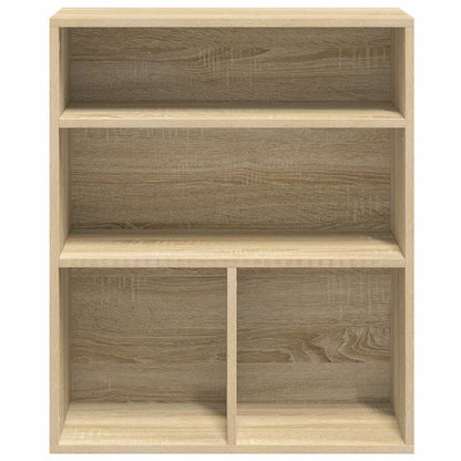 vidaXL Book Cabinet Sonoma Oak 60x30x71,5 cm Engineered Wood