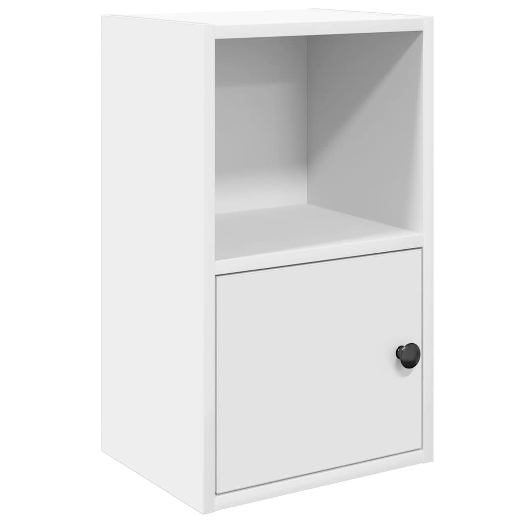 vidaXL Bookcase White 31x24x52 cm Engineered Wood