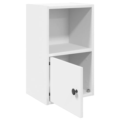 vidaXL Bookcase White 31x24x52 cm Engineered Wood