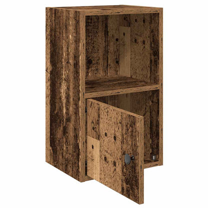 vidaXL Bookcase Old Wood 31x24x52 cm Engineered Wood