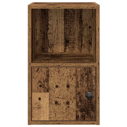 vidaXL Bookcase Old Wood 31x24x52 cm Engineered Wood