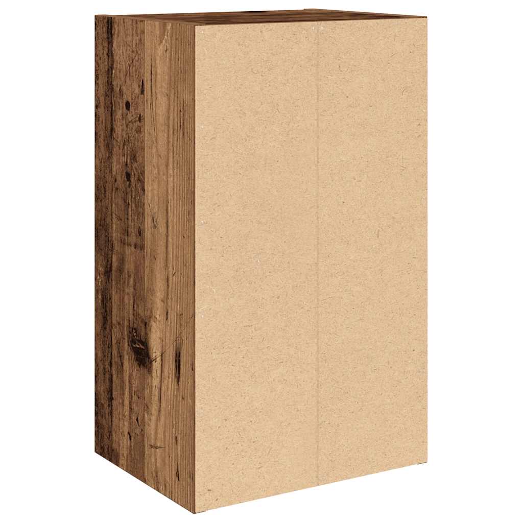 vidaXL Bookcase Old Wood 31x24x52 cm Engineered Wood