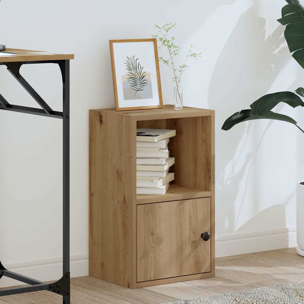 vidaXL Bookcase Artisan Oak 31x24x52 cm Engineered Wood