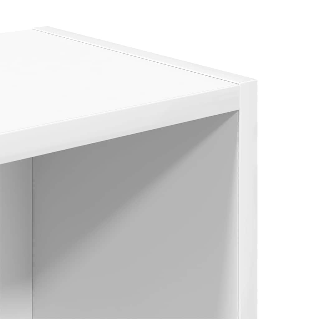 vidaXL Bookcase White 31x24x77 cm Engineered Wood