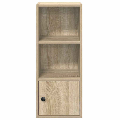vidaXL Bookcase Sonoma Oak 31x24x77 cm Engineered Wood