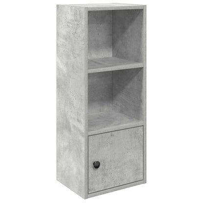 vidaXL Bookcase Concrete Grey 31x24x77 cm Engineered Wood