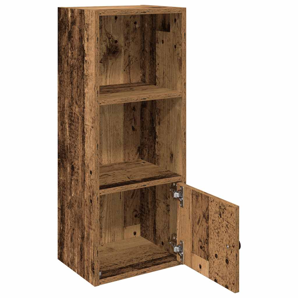 vidaXL Bookcase Old Wood 31x24x77 cm Engineered Wood