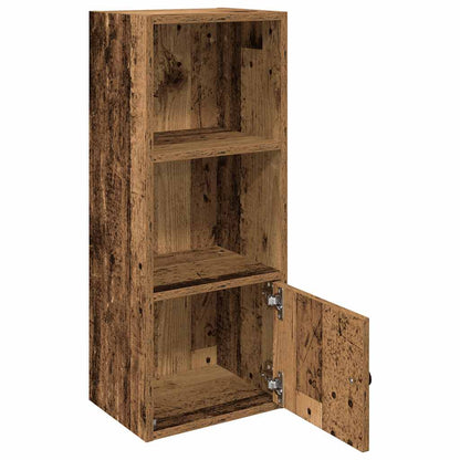 vidaXL Bookcase Old Wood 31x24x77 cm Engineered Wood