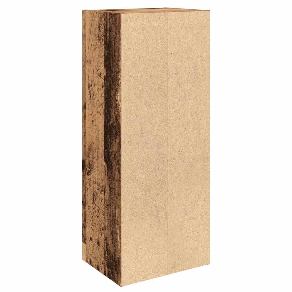 vidaXL Bookcase Old Wood 31x24x77 cm Engineered Wood