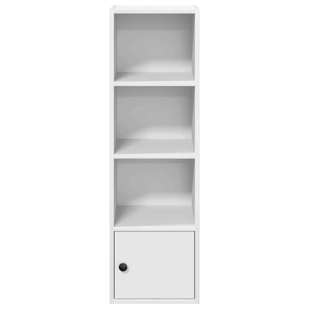 vidaXL Bookcase White 31x24x102 cm Engineered Wood