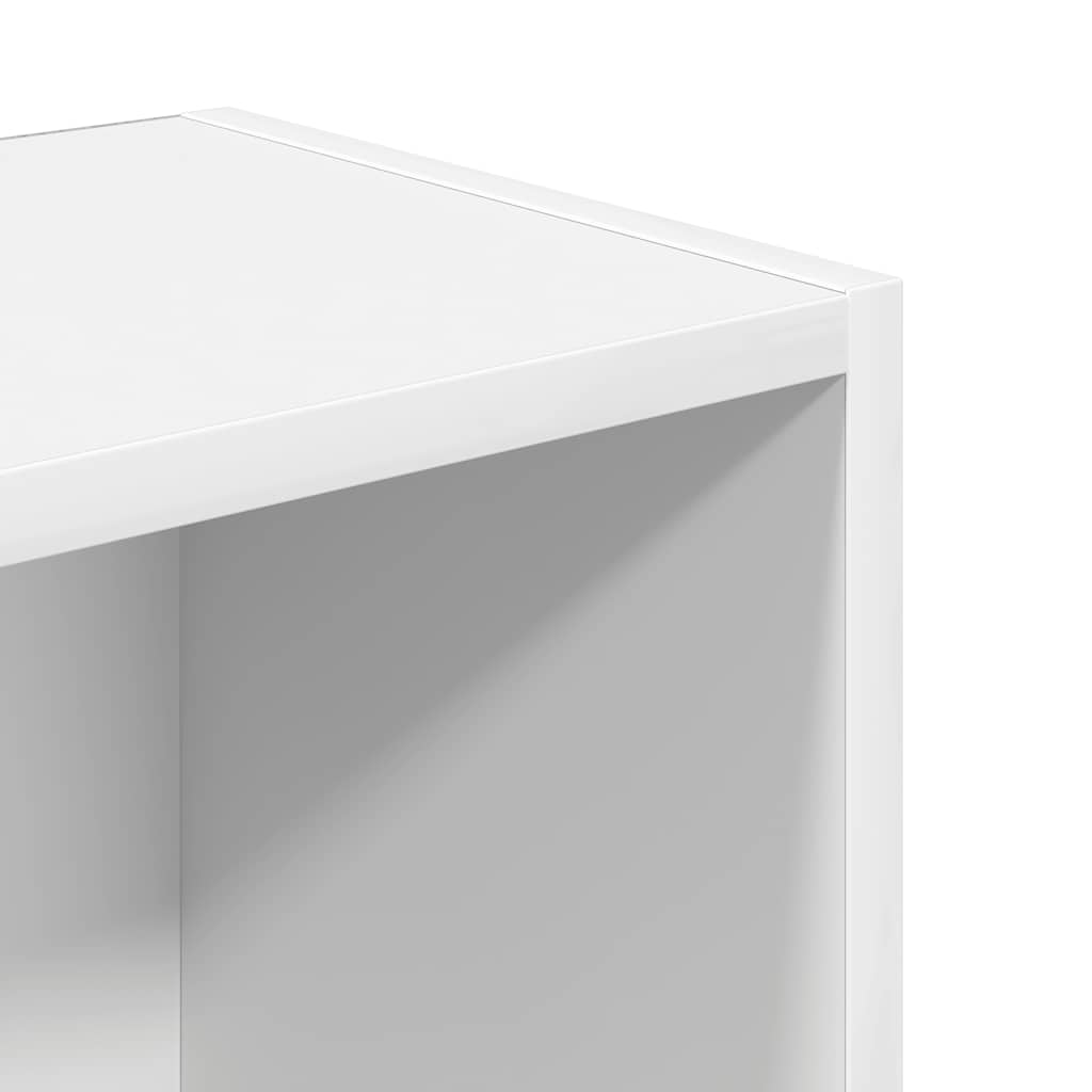 vidaXL Bookcase White 31x24x102 cm Engineered Wood