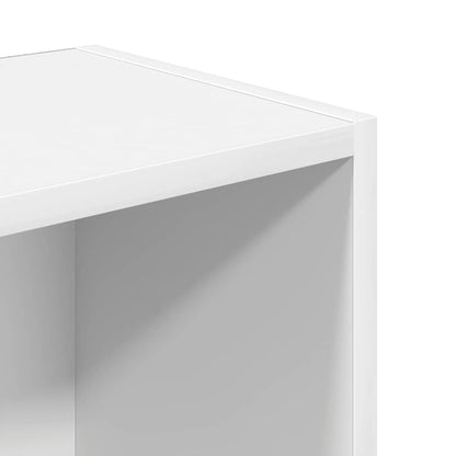 vidaXL Bookcase White 31x24x102 cm Engineered Wood