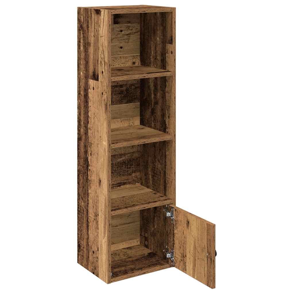 vidaXL Bookcase Old Wood 31x24x102 cm Engineered Wood