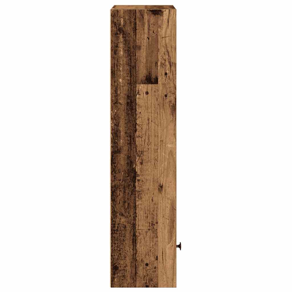 vidaXL Bookcase Old Wood 31x24x102 cm Engineered Wood
