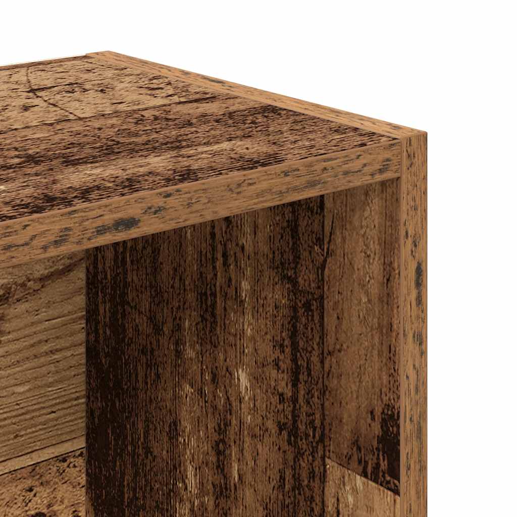 vidaXL Bookcase Old Wood 31x24x102 cm Engineered Wood