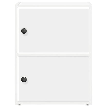 vidaXL Bookcase White 40x24x52 cm Engineered Wood