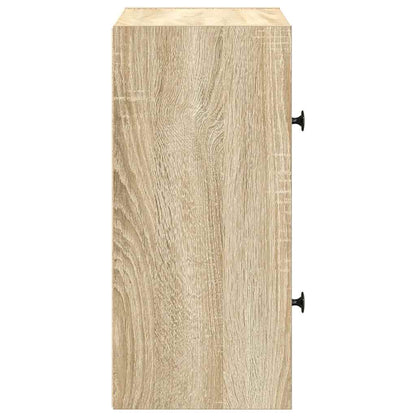vidaXL Bookcase Sonoma Oak 40x24x52 cm Engineered Wood