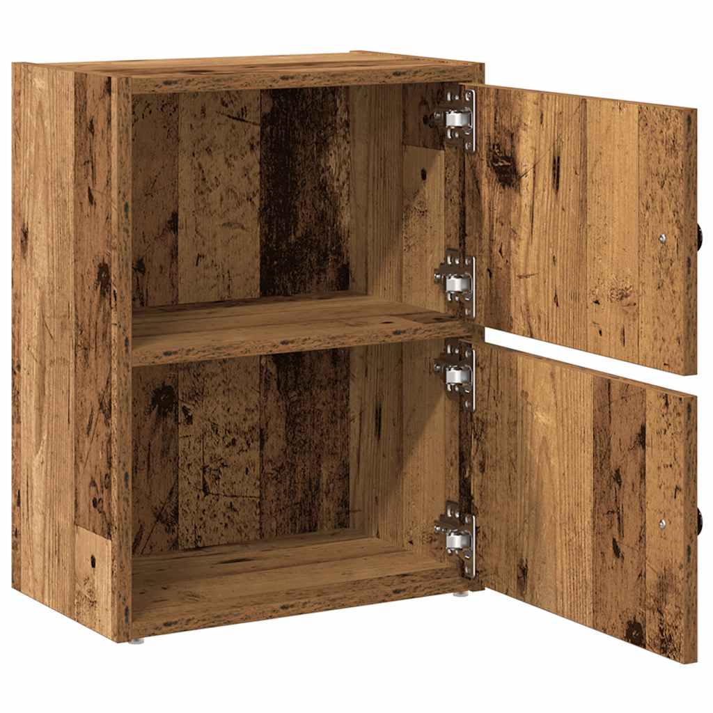 vidaXL Bookcase Old Wood 40x24x52 cm Engineered Wood