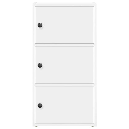 vidaXL Bookcase White 40x24x77 cm Engineered Wood