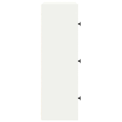 vidaXL Bookcase White 40x24x77 cm Engineered Wood