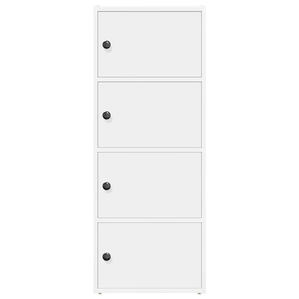 vidaXL Bookcase White 40x24x102 cm Engineered Wood
