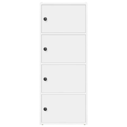 vidaXL Bookcase White 40x24x102 cm Engineered Wood