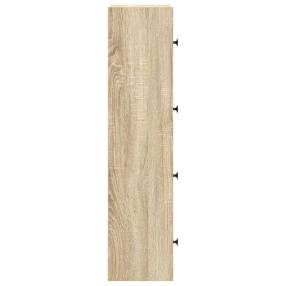 vidaXL Bookcase Sonoma Oak 40x24x102 cm Engineered Wood