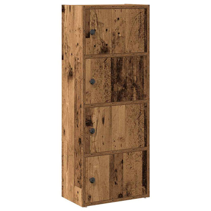 vidaXL Bookcase Old Wood 40x24x102 cm Engineered Wood