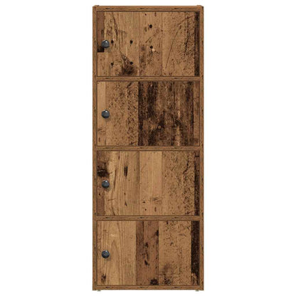 vidaXL Bookcase Old Wood 40x24x102 cm Engineered Wood