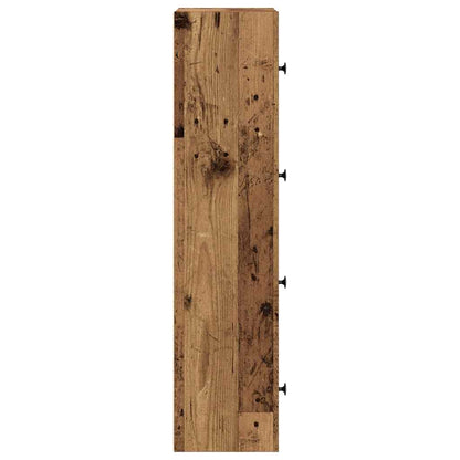 vidaXL Bookcase Old Wood 40x24x102 cm Engineered Wood