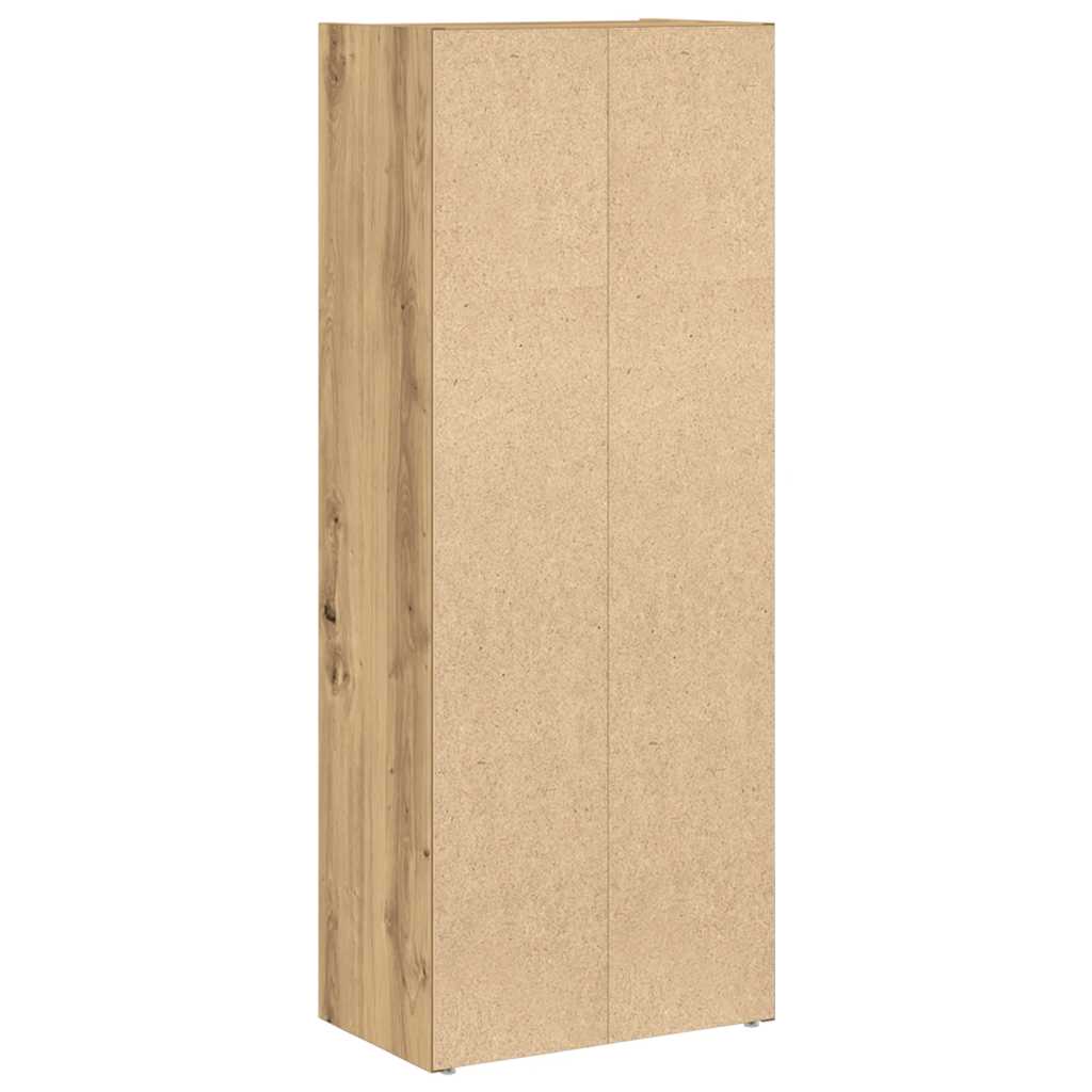 vidaXL Bookcase Artisan Oak 40x24x102 cm Engineered Wood