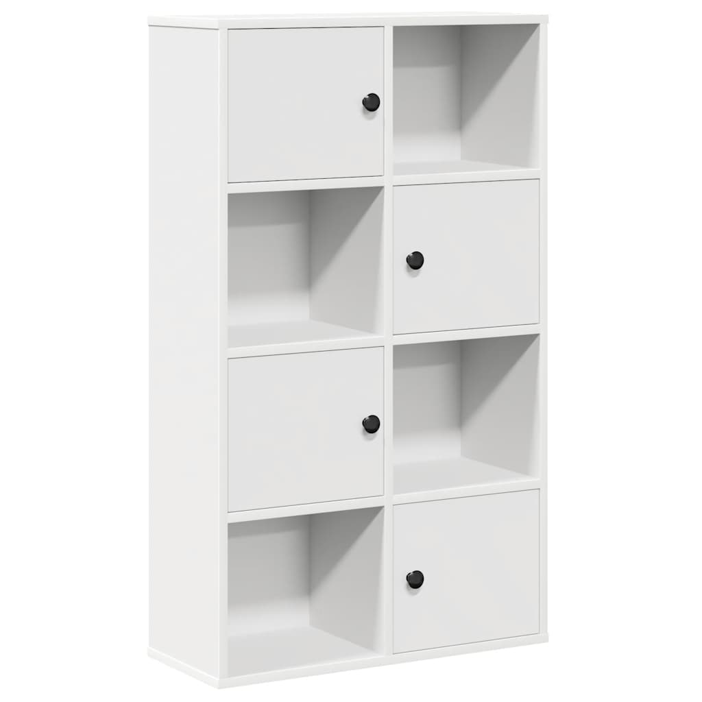 vidaXL Bookcase White 60x24x101,5 cm Engineered Wood