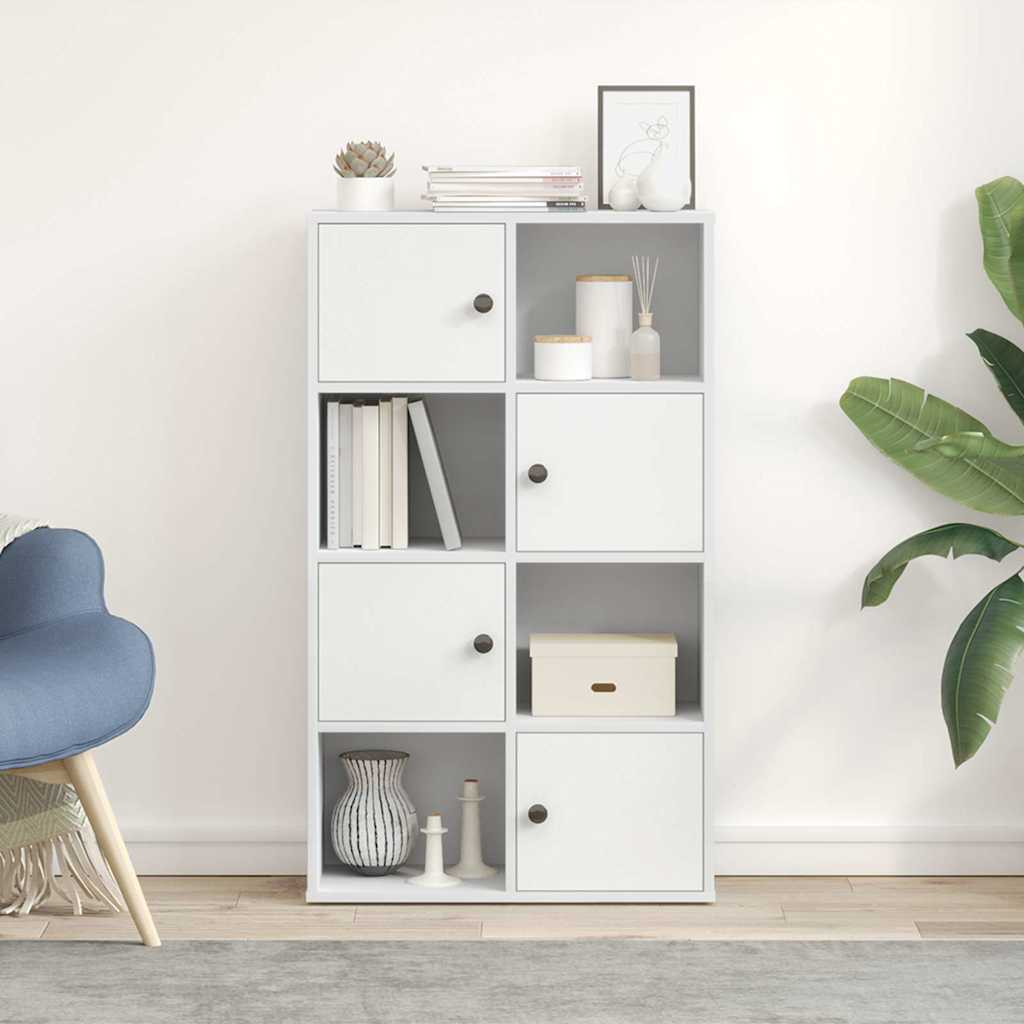 vidaXL Bookcase White 60x24x101,5 cm Engineered Wood