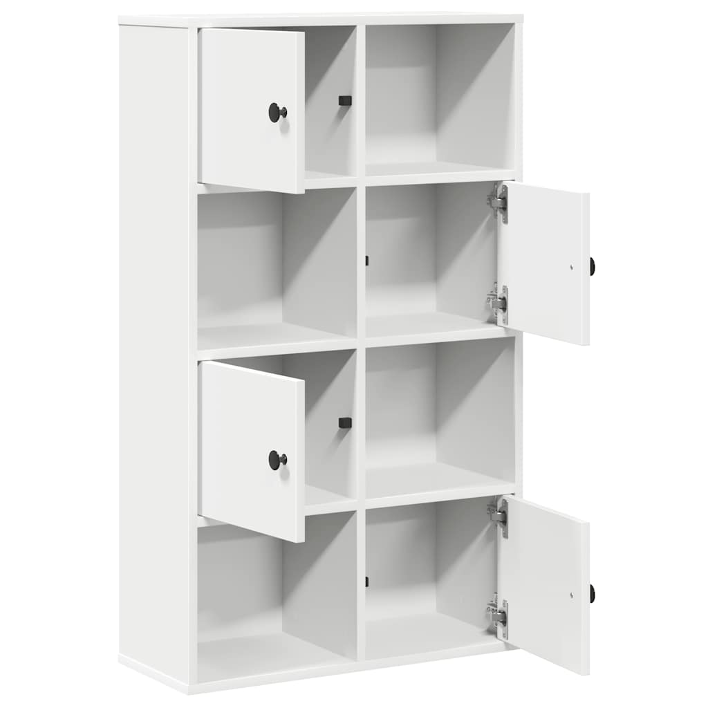 vidaXL Bookcase White 60x24x101,5 cm Engineered Wood