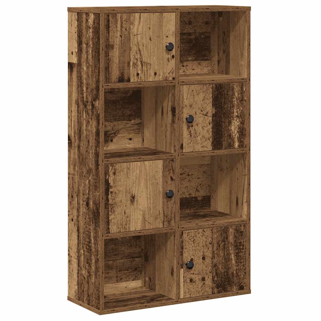 vidaXL Bookcase Old Wood 60x24x101,5 cm Engineered Wood