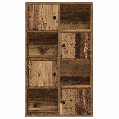 vidaXL Bookcase Old Wood 60x24x101,5 cm Engineered Wood