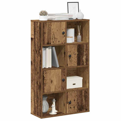 vidaXL Bookcase Old Wood 60x24x101,5 cm Engineered Wood