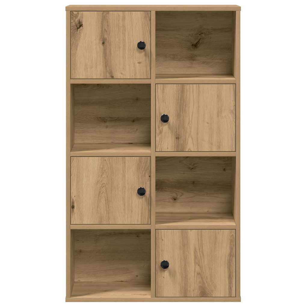 vidaXL Bookcase Artisan Oak 60x24x101,5 cm Engineered Wood