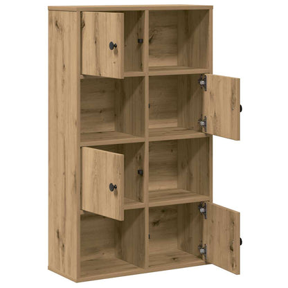 vidaXL Bookcase Artisan Oak 60x24x101,5 cm Engineered Wood