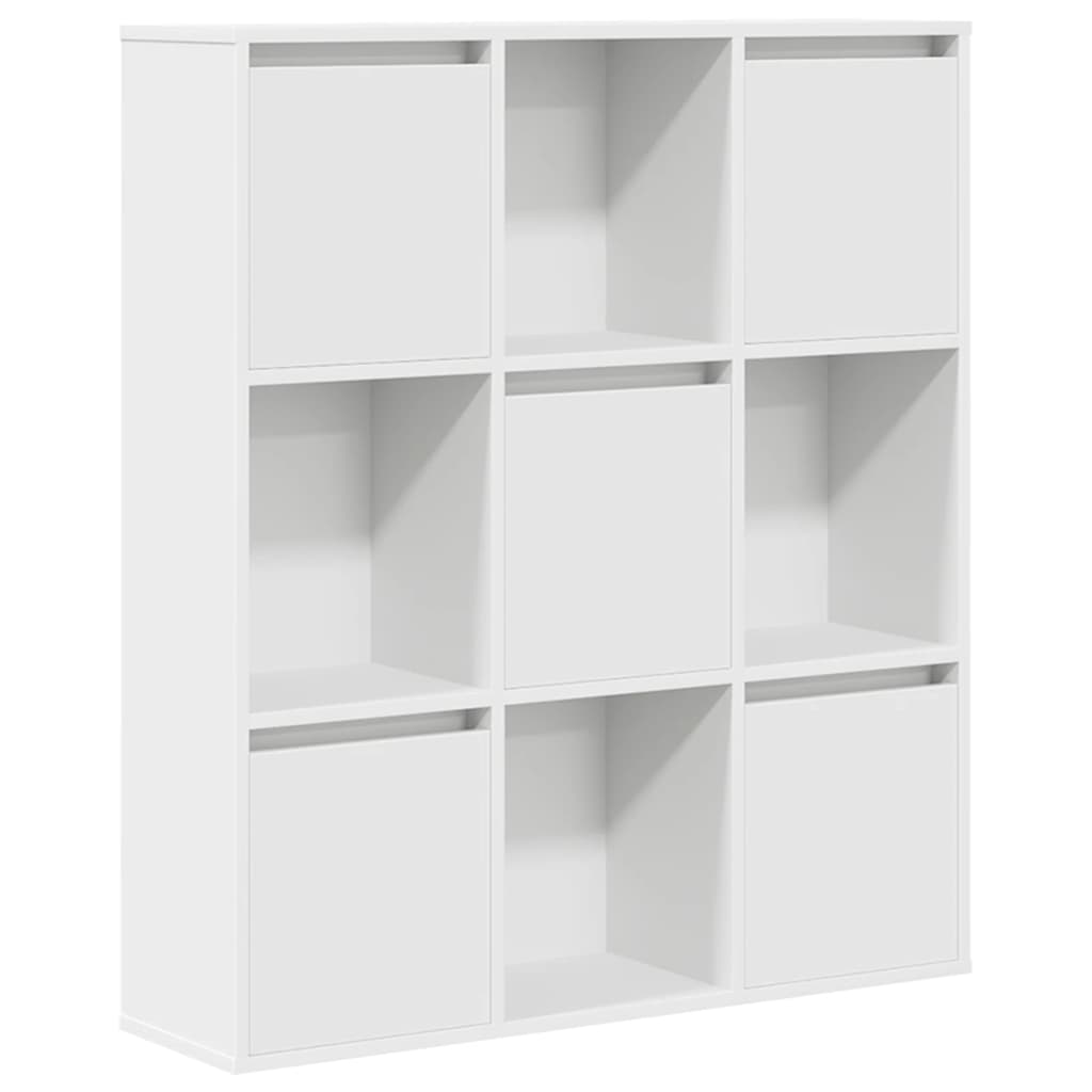 vidaXL Bookcase White 89x24x101,5 cm Engineered Wood