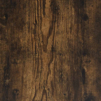 vidaXL Bookcase Smoked Oak 60x24x120 cm Engineered Wood