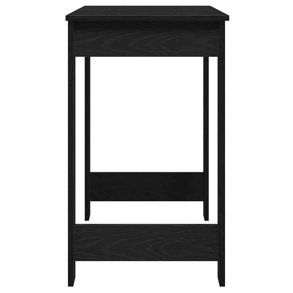vidaXL Desk Black 100x45x75 cm Engineered Wood