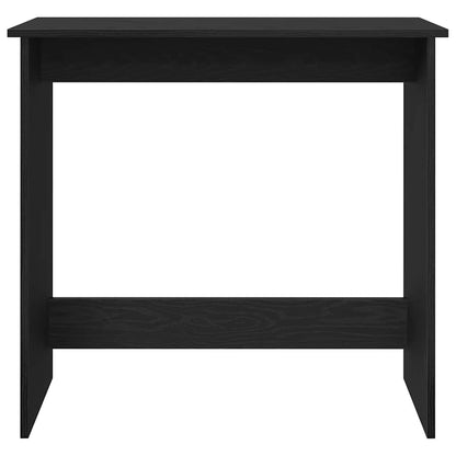 vidaXL Desk Black 80x40x75 cm Engineered Wood