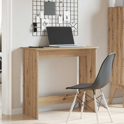 vidaXL Desk Artisan Oak 80x40x75 cm Engineered Wood