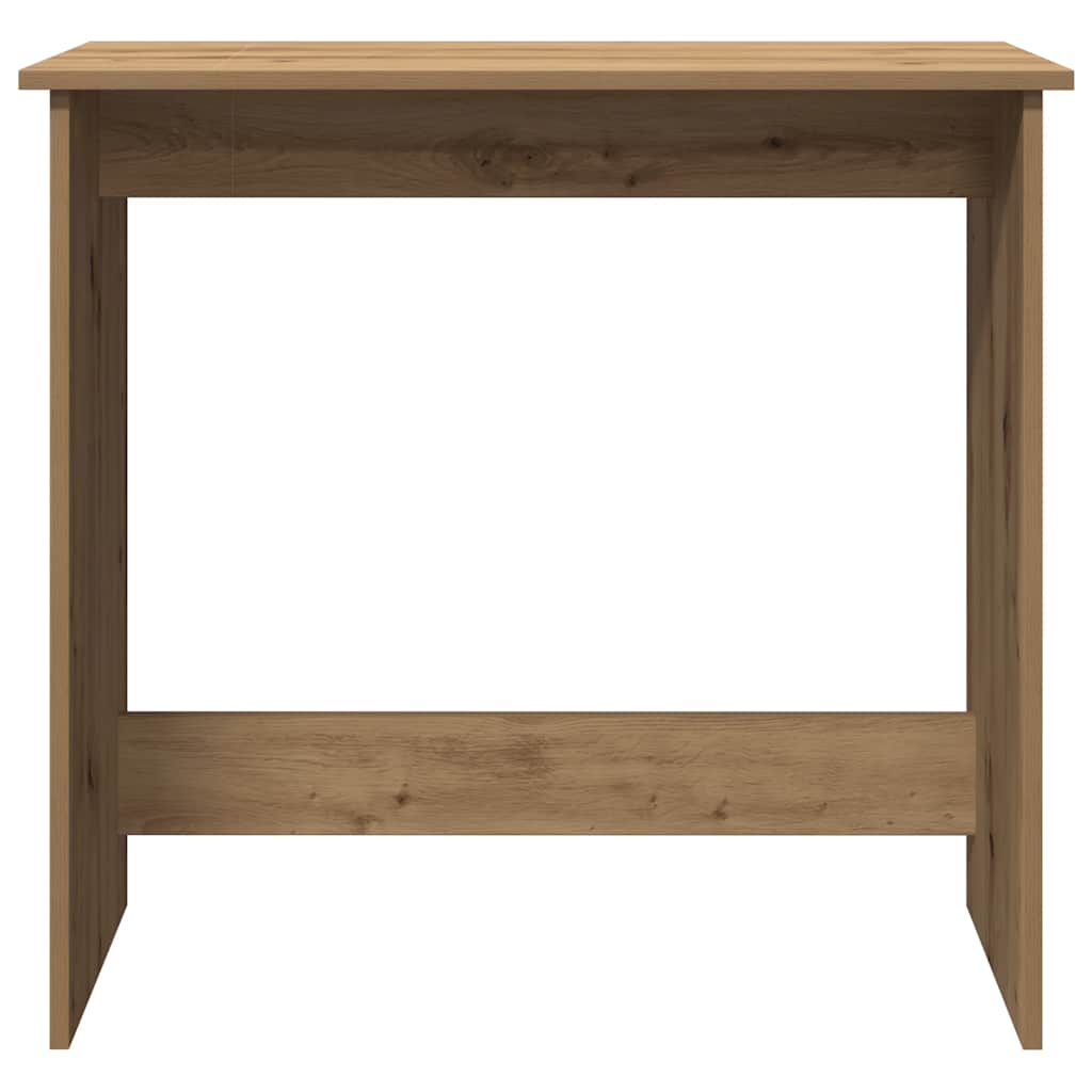 vidaXL Desk Artisan Oak 80x40x75 cm Engineered Wood